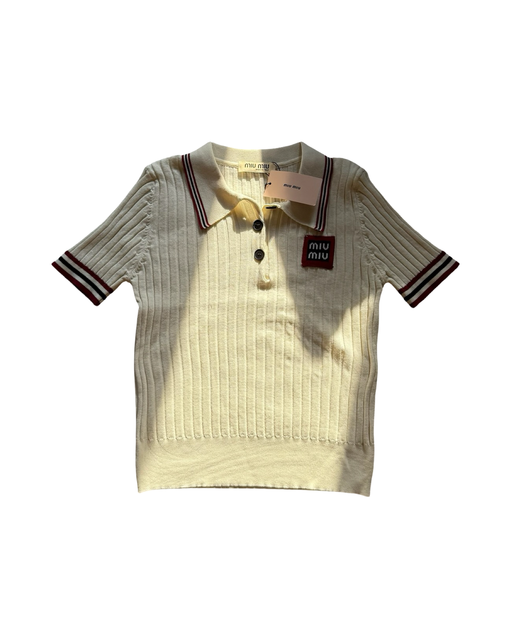 MIU MIU KNIT POLO