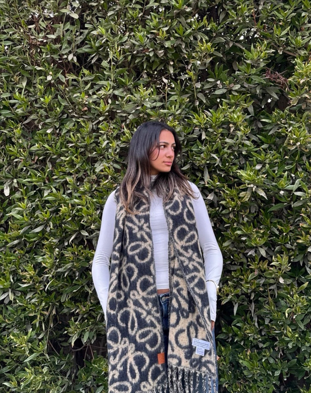 LOEWE Black x Beige Double Sided