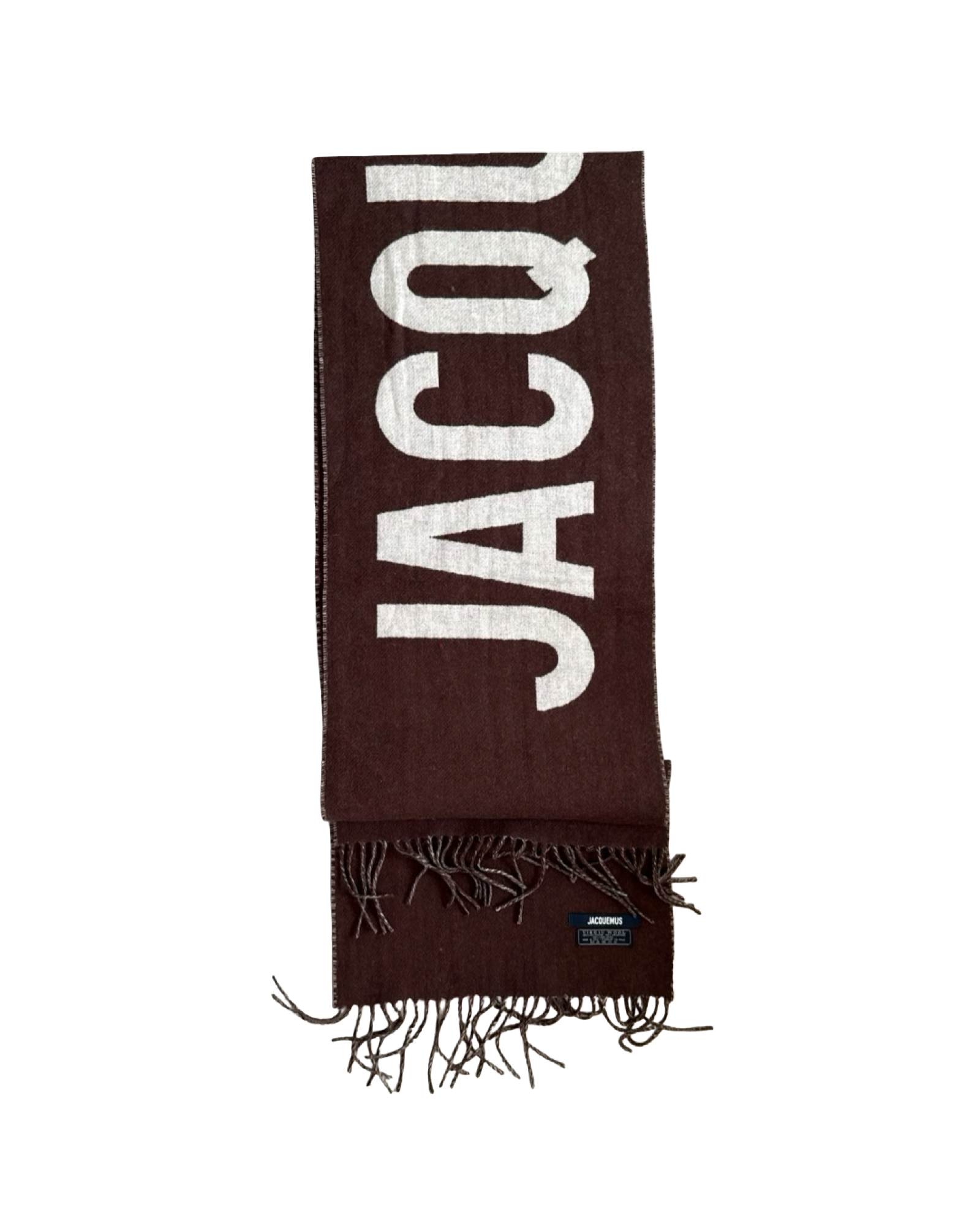 JACQUEMUS SCARF IN BROWN